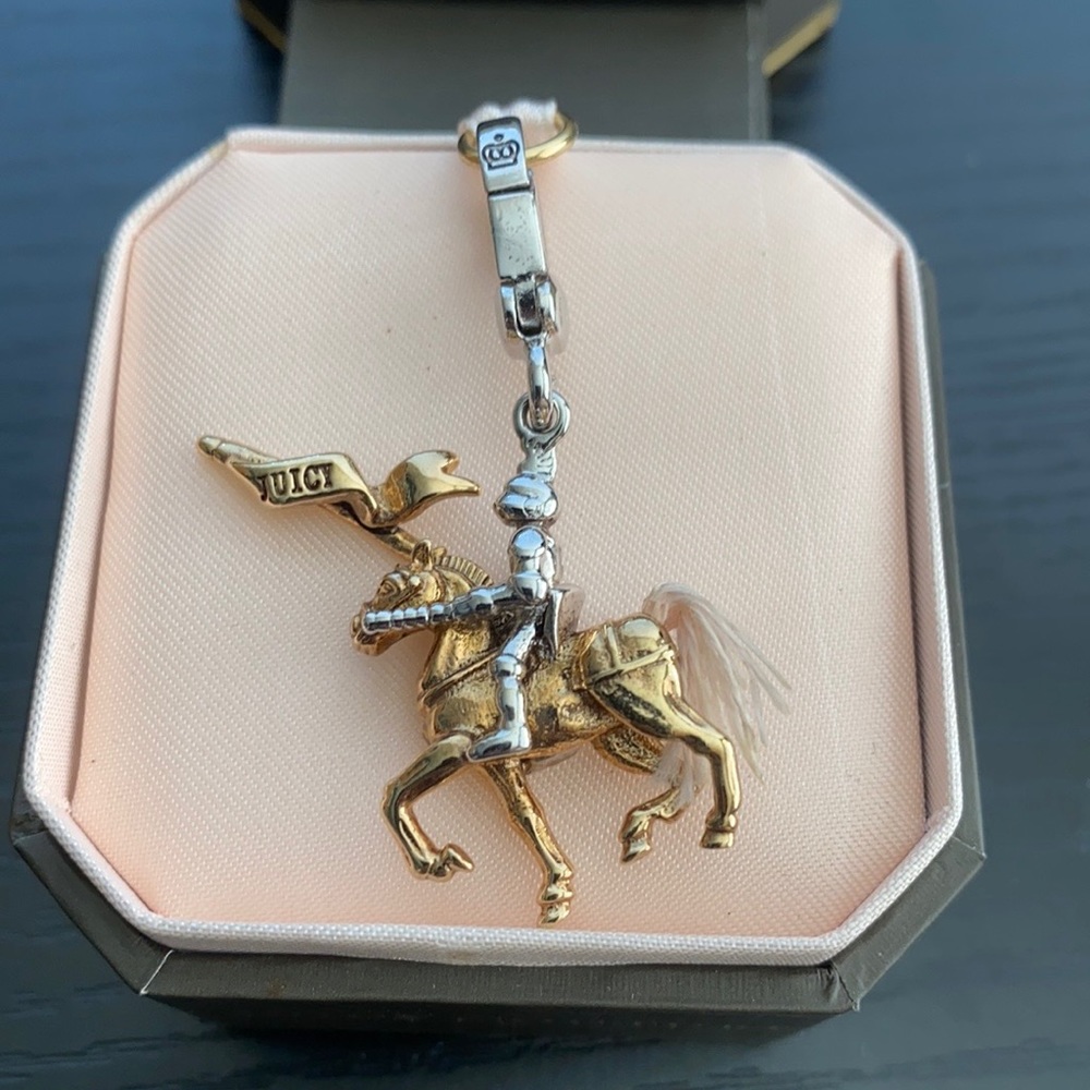 Juicy Couture knight charm